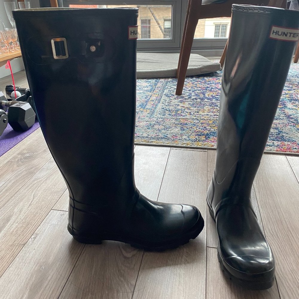 Black Hunter Boots